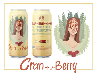 I'd Tap That Craft Beer Can Design 1