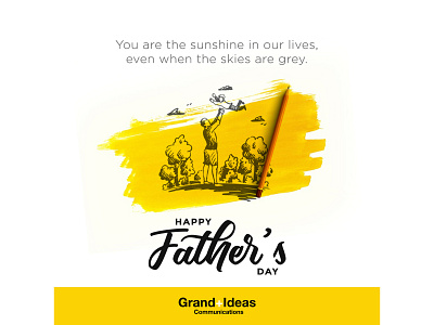 GI__Fathers day__SM Post adobe photoshop illustrator branding design
