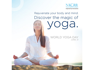 World Yoga Day adobe photoshop illustrator branding editing photo illustration typography