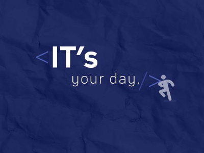 IT Day adobe photoshop illustrator branding typography