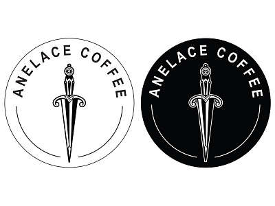 Analace Coffee Logo branding design graphic design icon illustrator logo minimal type typography vector