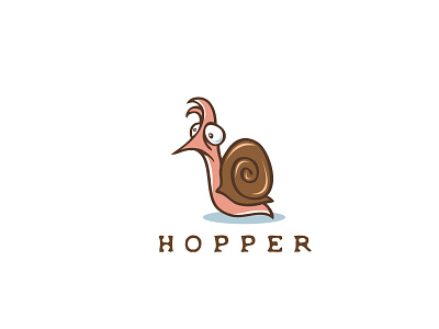 Hopper animal cute slow snail