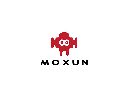 Moxun boldflower children game logo play red