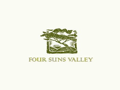 Four Suns Valley green sun tree valley