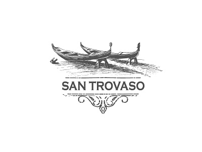 San Trovaso boat gondola italy venice
