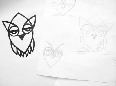 Works in progress! bird boldflower design logo owio owl wings