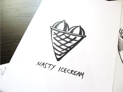 Works in progress! boldlfower ccream ice logo nasty