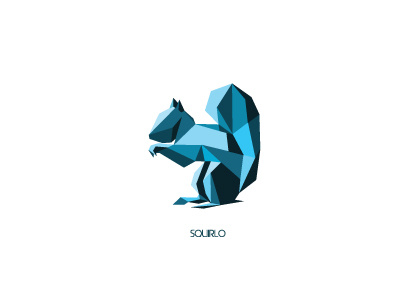 Squirlo boldflower logo squirlo