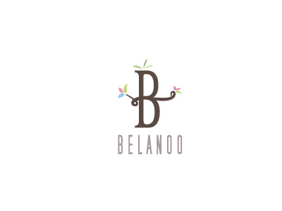 Belanoo belanoo boldflower logo