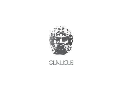 Glaucus beard boldflower glaucus head logo men