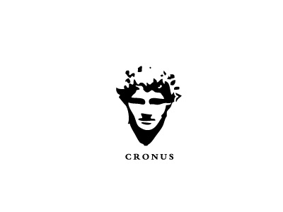 Cronus boldflower cronus head logo men
