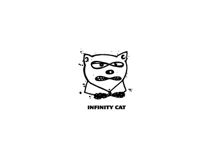 Infinity Cat boldflower cat infinity logo