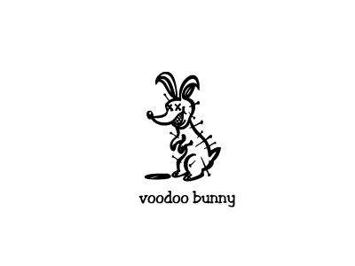 Voodoo Bunny animal boldflower bunny rabbit smile voodoo