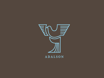 Adalson adalson bird blue boldflower eagle wing