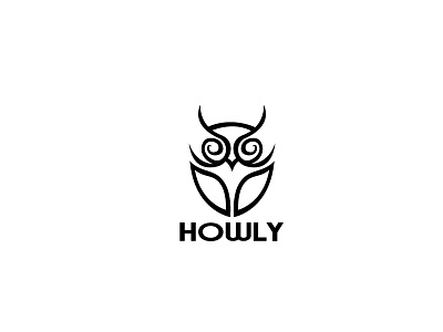 Howly bird boldflower howly logo owl