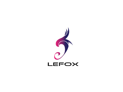 Lefox bird boldflower hummingbird lefox logo