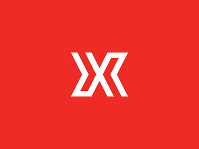 Xpert - Logo, Identity Program brand branding clean concept design flat graphic icon identity illustration illustrator lettermark logo logo design logotype minimal red simple vector xpert
