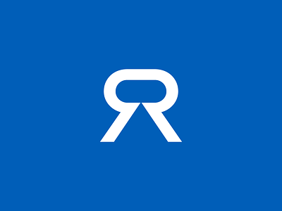 RA - Logo, Identity Program blue branding charity concept corporate creative dailylogo identity illustrator inspire lettermark logo logotype minimal realestate skillshare trust typography vector