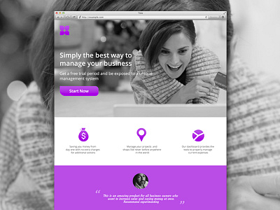 Landing Page