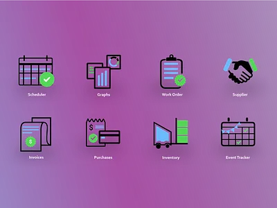 Pixel perfect grid icons black blue factory factoryicons green grid gridicon icongraphy iconinspiration icons icons design icons pack icons set icontheme pixel pixelicon pixelperfect purple symbol design symbol icon