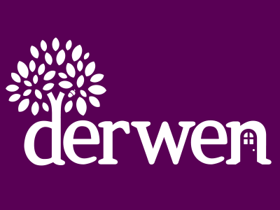 Derwen logo design logo tree vector