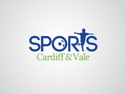 Cardiff and Vale Sports Logo 2 design illustration logo vector