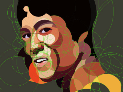 Bruce Lee illustration