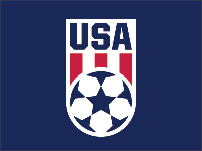 US Soccer Crest america branding crest futbol logo soccer thick lines us soccer usa world cup