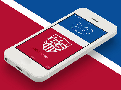 US Soccer iOS Wallpaper