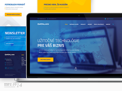 DATALAN Website Concept / 2014