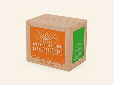 Legendario Domingo Mezcal / 6 pack mezcal package packaging titofolio titorama