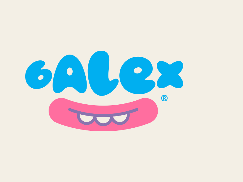 Galex < game center brand game kids logo logotipo logotype titofolio titorama