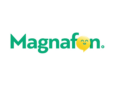 Magnafon logotype brand celular icon identity logo logotype titofolio