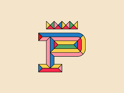 P letter lettering p titofolio titorama