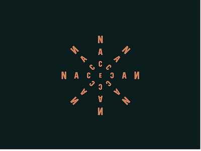 NacecaN agave brand branding logo logotipo mark titofolio wordmark