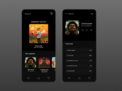 Music App - Concept