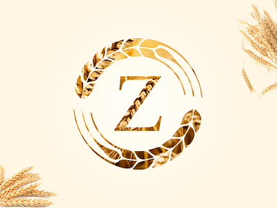 Logo «Zit» Inc Final agriculture badge brand branding development grain logo pencil work process