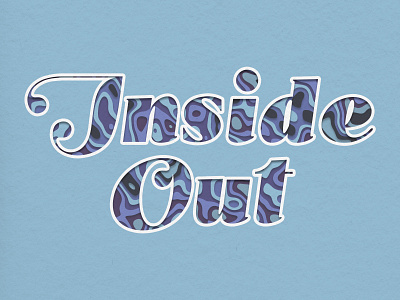 Inside Out Typography