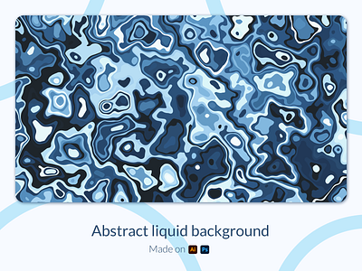 Abstract Liquid Background.