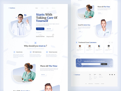 Healhome Landing Page