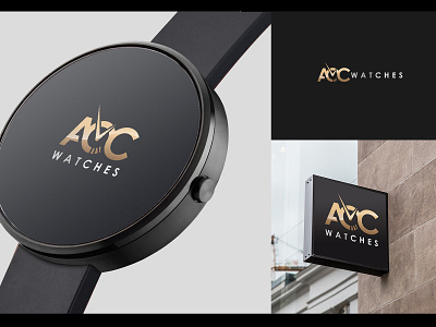 Logo Watches ai best branding classic designer eps gold graphicdesigner idea logo logo watches logo watches logodesign logos logotype psd silver solve vector