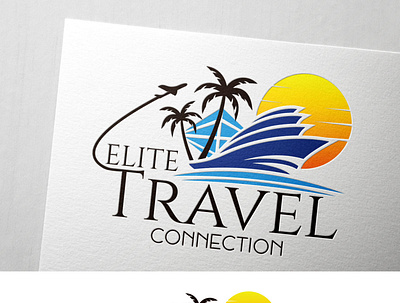 Elite Travel Connection Logo Design by Impressive Sol Surrey, UK branding design logo logodesigner logodesigns logos