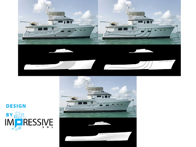 Exterior Yacht & Boat Wraps Designs by Impressive Sol