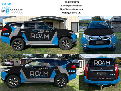 Car Graphics - Full Vehicle Wrap Design