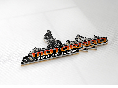 Logo Design For Off-Road Motorcycle Classes and Toured Adventure