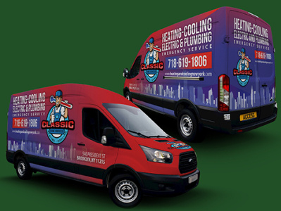 Classic Vehicle Wrap Design For a Company in Brooklyn, NY animation branding graphic design logo motion graphics ui vanwrap vanwrapco vanwrapdesign vanwraping vanwrapping vanwrappinglondon vanwraps vanwrapsuk wrap