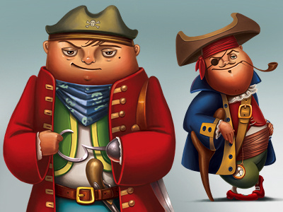 pirates character illustration pirate