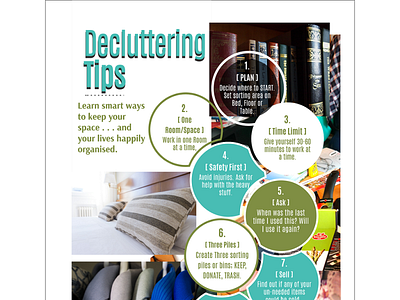 Decluttering TipsX 60 branding and identity flyer roll up banner