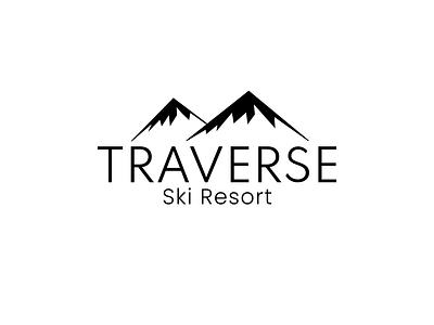 Traverse - Ski Mountain Logo