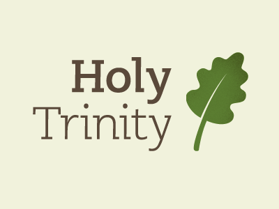 Holy Trinity Logo branding concept logo